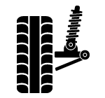 Stoßdämpfer Icon